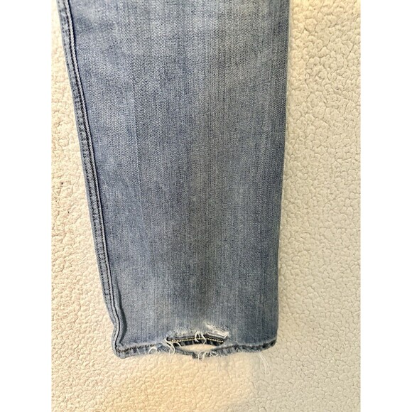VTG Banana Republic Mens Jean 34X34 Straight Leg Blue Cotton Faded Pockets Denim - Picture 12 of 16